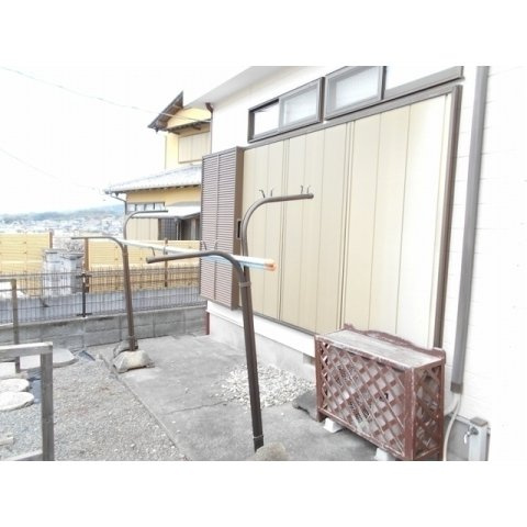 鳥谷一戸建のバルコニー
