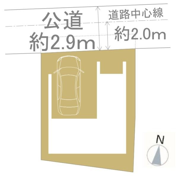 川崎市川崎区小田３丁目の新築一戸建の区画図|限定1区画の販売です！
お気軽にお問合せ下さい！