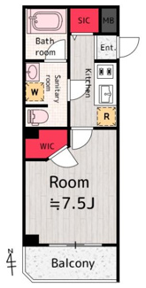 【間取り】 | Isle Grande Nakano North Due