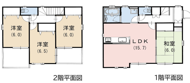 【間取り】 | ひばりが丘中古戸建 | 4LDKはリビングダイニングキッチンと4つの居室がある間取りで、大家族や二世帯住宅に最適。広々としたリビングで家族団らんを楽しみ、個室でプライベートな時間も確保でき、快適な生活を送ることができますよ。