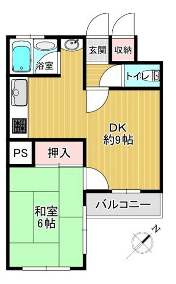 【間取り】 | 茄子作コーポ