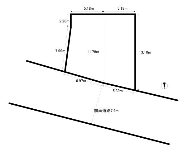枚方市 牧野本町 １丁目　建築条件付 土地