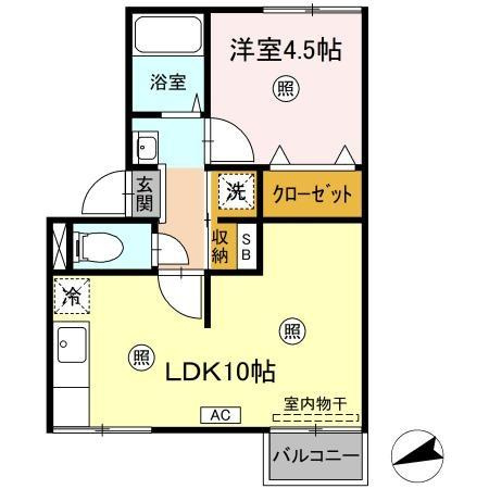 【間取り】 | ハイツ松本