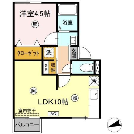 【間取り】 | ハイツ松本