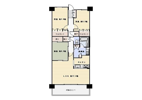 【間取り】 | ソライエ草加松原