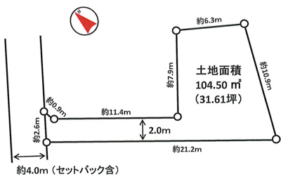 【区画図】 | 上溝売地