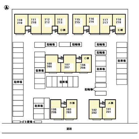 【区画図】 | グランディール・ヴィ C棟