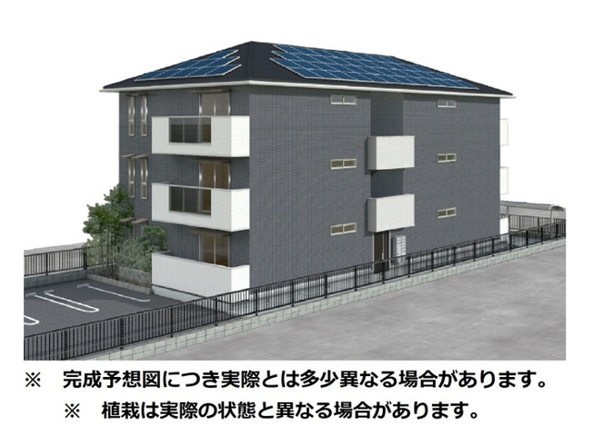 【外観】 | D-resena花ヶ島 | 外観パース