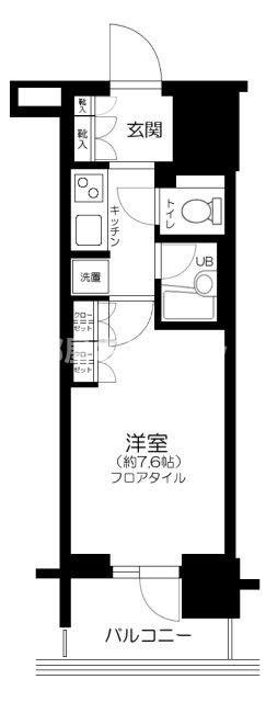 ブランズ文京本駒込【おとり物件なし】#学生・社会人にオススメ！初期費用分割払いOK！の間取り