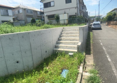 【外観】 | めじろ台売地 | 家を建てる前提で土地を探している場合、地盤の丈夫さは譲れない条件の一つです。地盤が脆弱だと追加工事が必要となります。また、過去に地盤沈下や液状化現象を起こした土地は、できるだけ避けた方がいいでしょう。