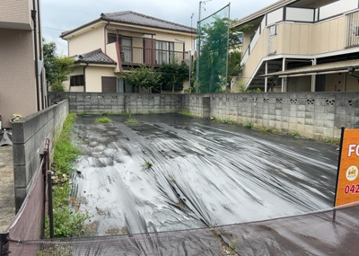 【外観】 | 元横山町売地 | 土地の前の道路に消火栓が設置されていることがあります。この場合、道路交通法第45条第1項により、駐車禁止の場所が指定されています。そのため、車庫などの駐車スペースをつくることができない場合があります。
