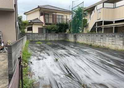 【外観】 | 元横山町売地 | 隣家の土地はどうなっているのか、生活利便施設が近くにあるのか、学校まで近いかなど、お客様のライフスタイルにあわせたイメージが重要です。また、近くにあると困る施設が近くにないかも確認するといいでしょう。