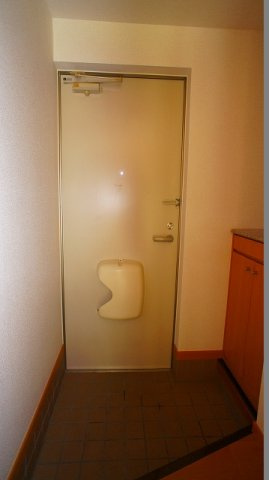 サンモールハイツＡの玄関