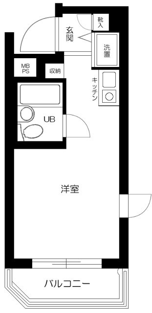 ミリオンコート池上の間取り