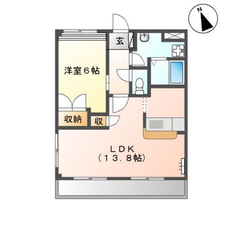 【間取り】 | アルデシア７７