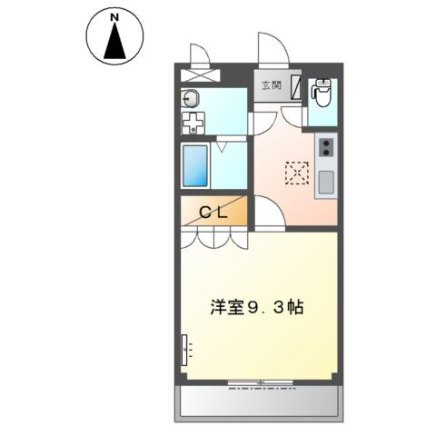 【間取り】 | アメニティーハイム　ユー
