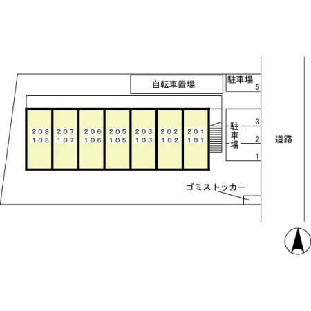 ヒルサイドテラスの区画図