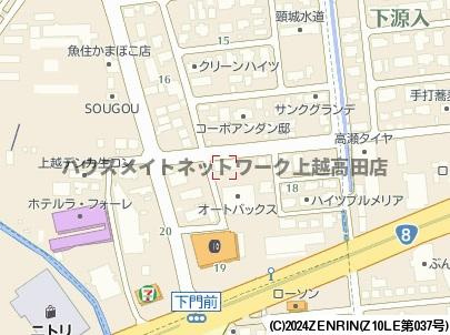スペース・グランデの地図|位置図