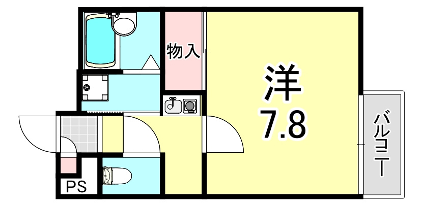 レオパレス曙の間取り
