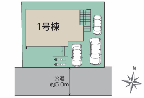 【区画図】 | 綾瀬市綾西1丁目　新築戸建て　全１棟【仲介手数料無料】 | 【仲介手数料無料でご紹介可能です】大樹不動産