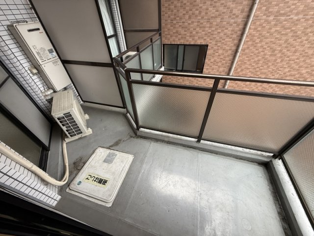 ロイヤル御池のバルコニー