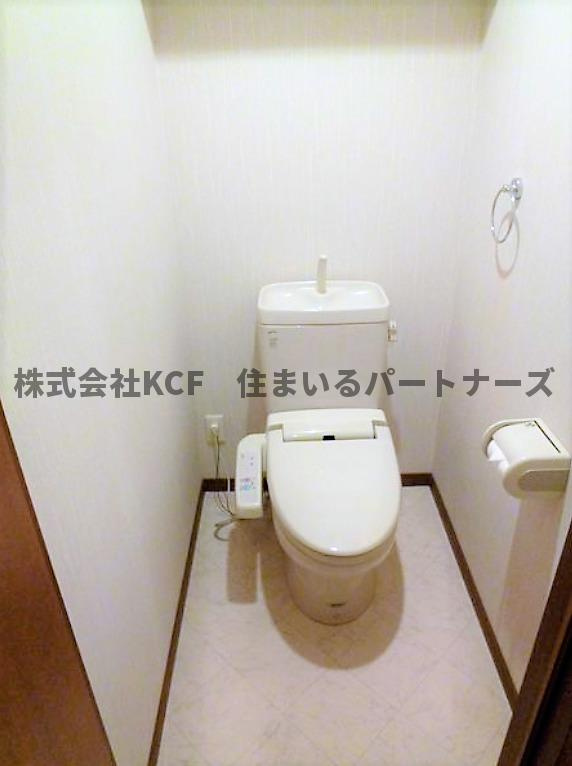 ブランドルフのトイレ|清潔感のあるトイレです