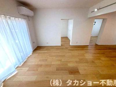 【居間・リビング】 | 第二稲毛ハイツ　20号棟 | おしゃれな居間です