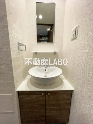 メルディア大正D.C.の洗面所