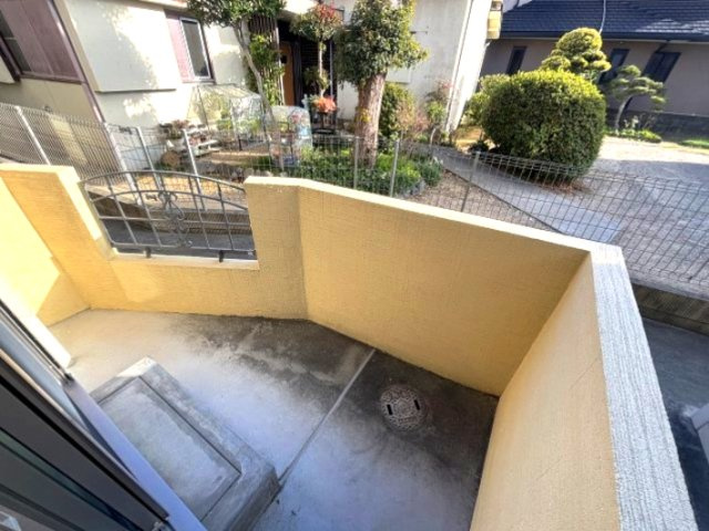 セントアース桑原のバルコニー
