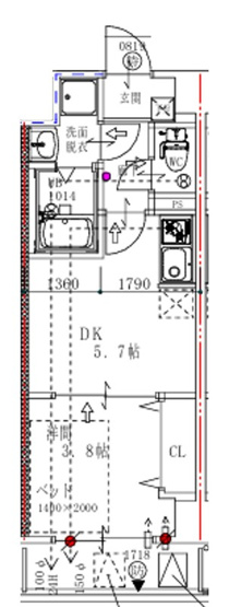 【間取り】 | ARCA九条
