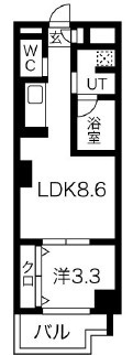【間取り】 | トモ南堀江