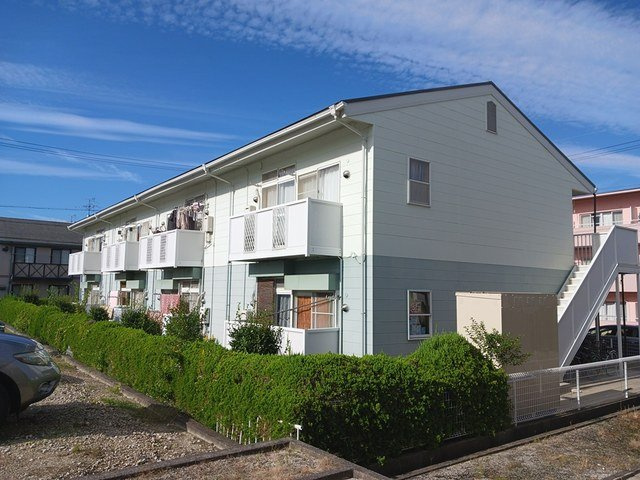 シティハイツ山田Ｃの外観|外はこのようになっています
