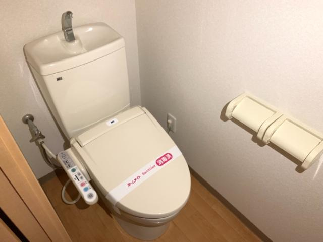 ペニーレインＡのトイレ|シャワー付トイレ