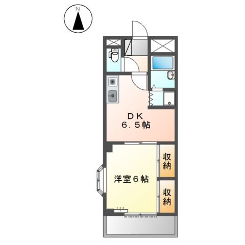 サンフィットスミダの間取り