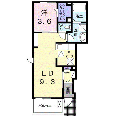 グラースの間取り
