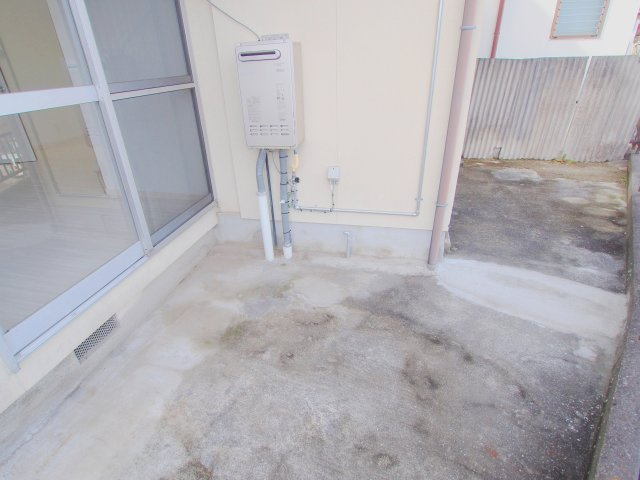 住田戸建ての庭