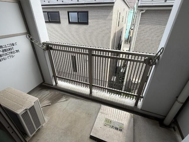 ソレアード新柏のバルコニー|お洗濯にも便利なバルコニー付き