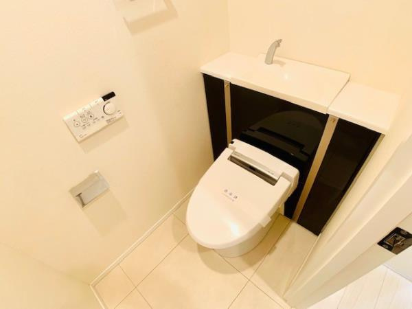 パークタワーグランスカイのトイレ|清潔感のあるトイレです