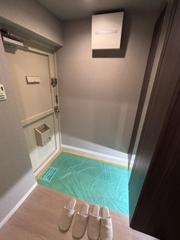 ホワイトレジデンスの玄関