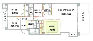 【間取り】 | スコーレ荒江