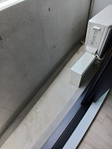 ブルー　パレット　新宿中落合のバルコニー|広々としたバルコニーです