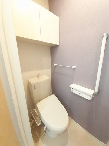 メゾン・ド・ＫＯＵ　Ａのトイレ|清潔感のあるトイレです