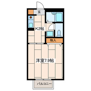 パークサイドテラスの間取り|間取り図