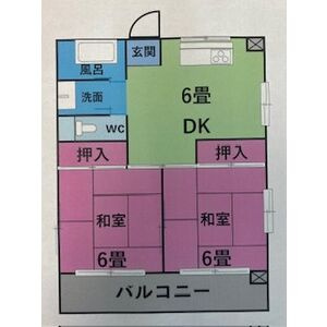 【間取り】 | ララトップ本山B