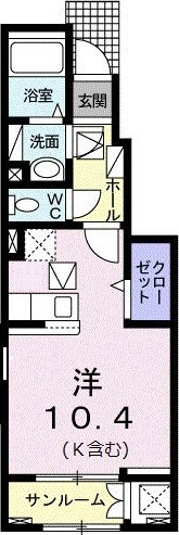 レジデンス・ケイの間取り