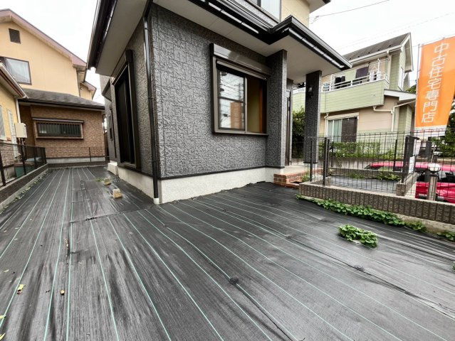 入間市上藤沢　中古戸建の庭|2026.8.31撮影