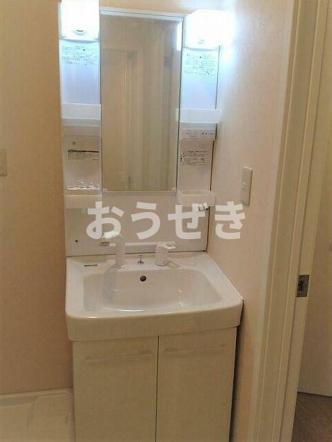 ワイズ山手石川町の洗面所