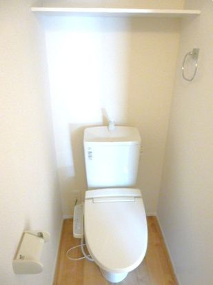 アビタシオンフーサ　Ｅ棟のトイレ|トイレもきれいです