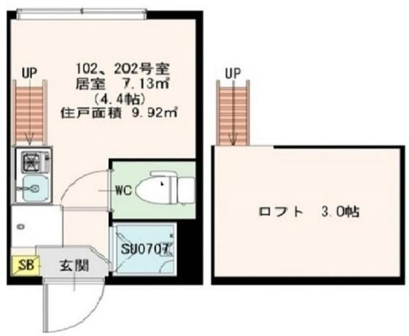 【間取り】 | Stage中野Ⅲ