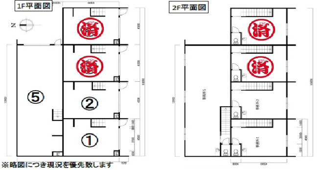 【間取り】 | クリエイティブスペースハブ深阪Ⅲ（新築）